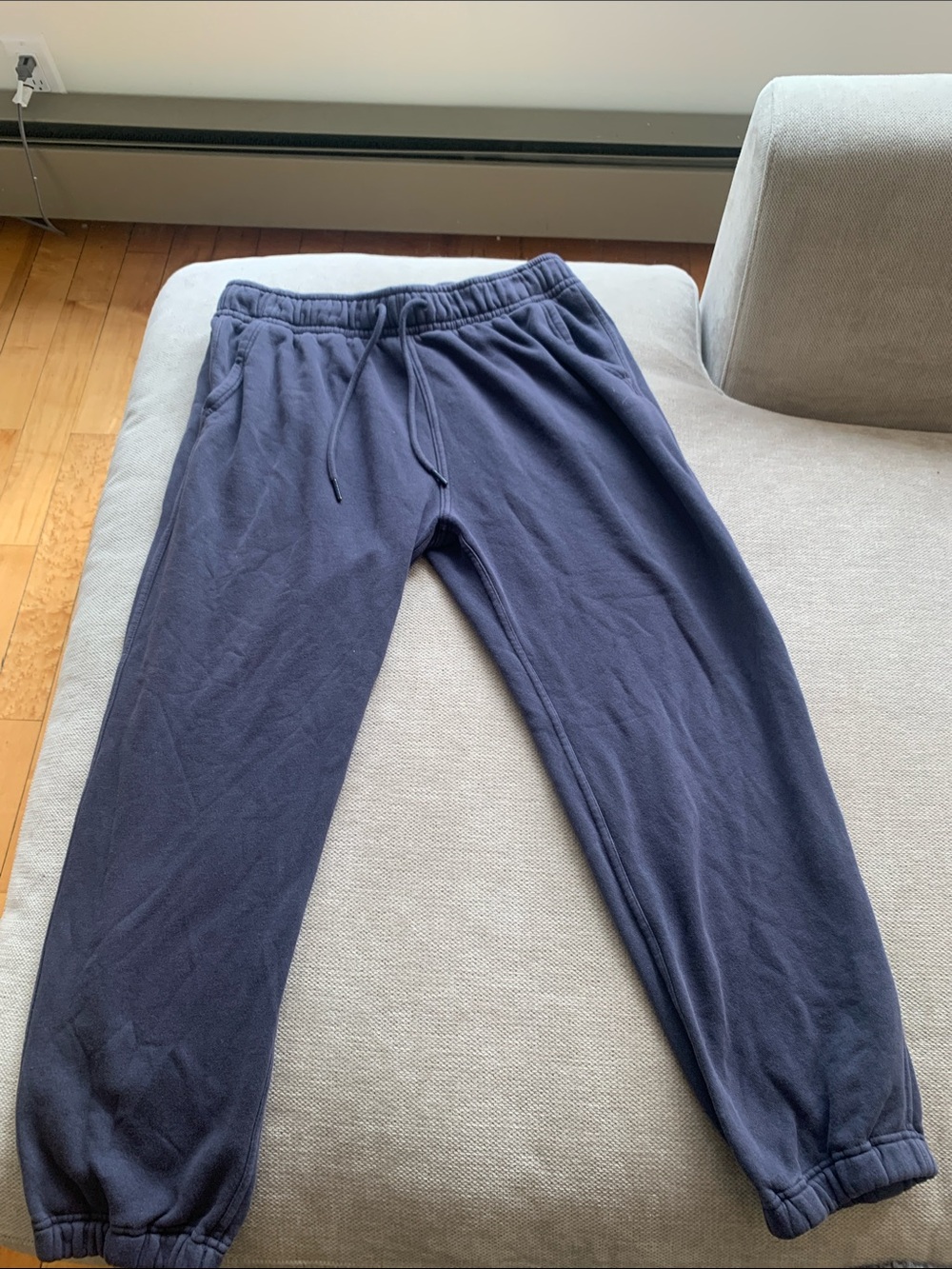 Abercrombie & Fitch Navy Blue Men's Jogger Sweatpants